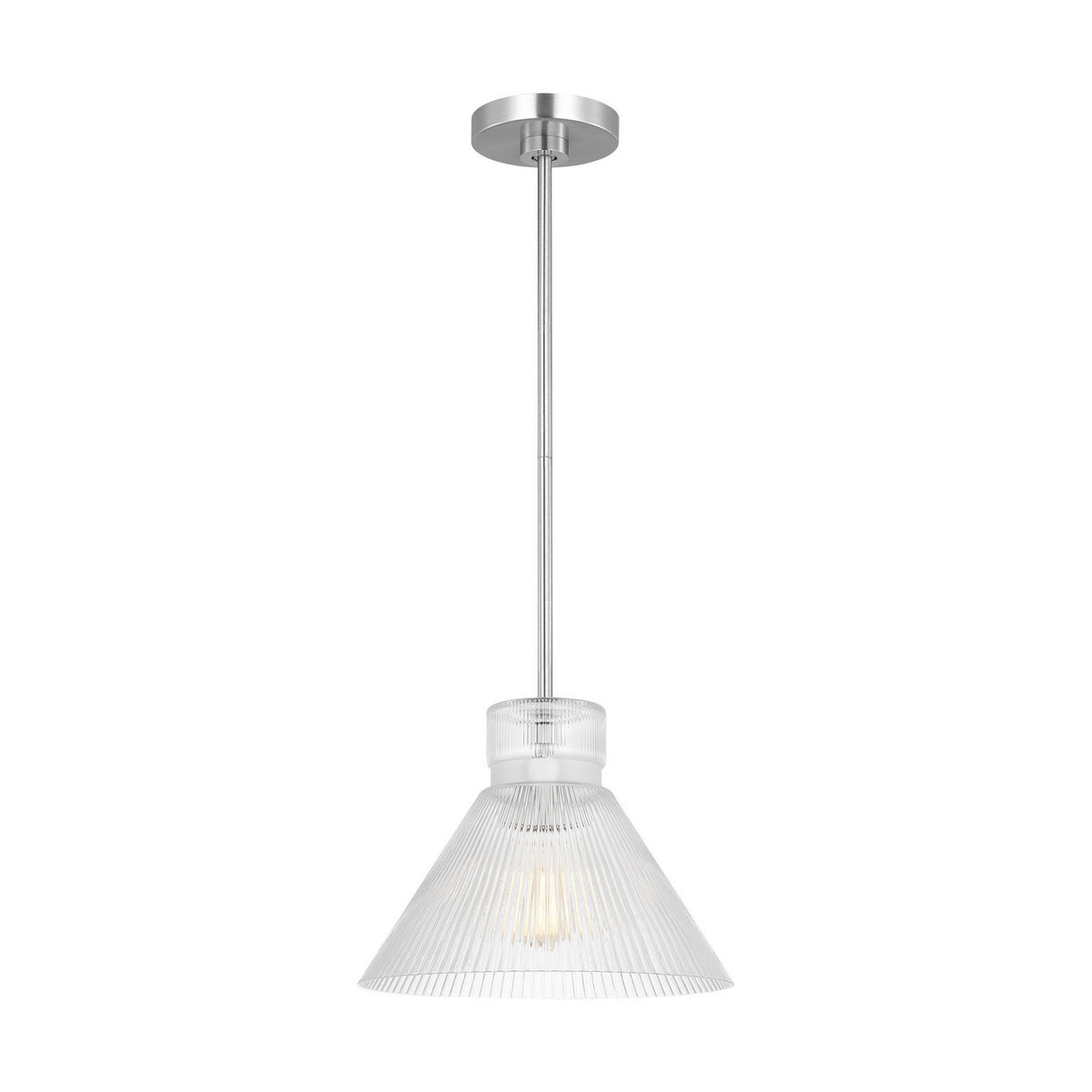 Visual Comfort Studio Canada - DJP1221BS - One Light Pendant - Liouet - Brushed Nickel