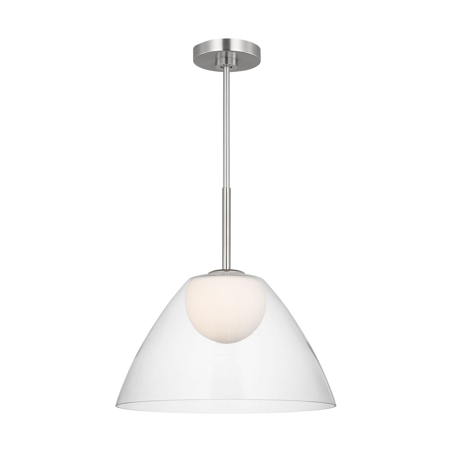 Visual Comfort Studio Canada - DJP1251BS - One Light Pendant - Suma - Brushed Nickel