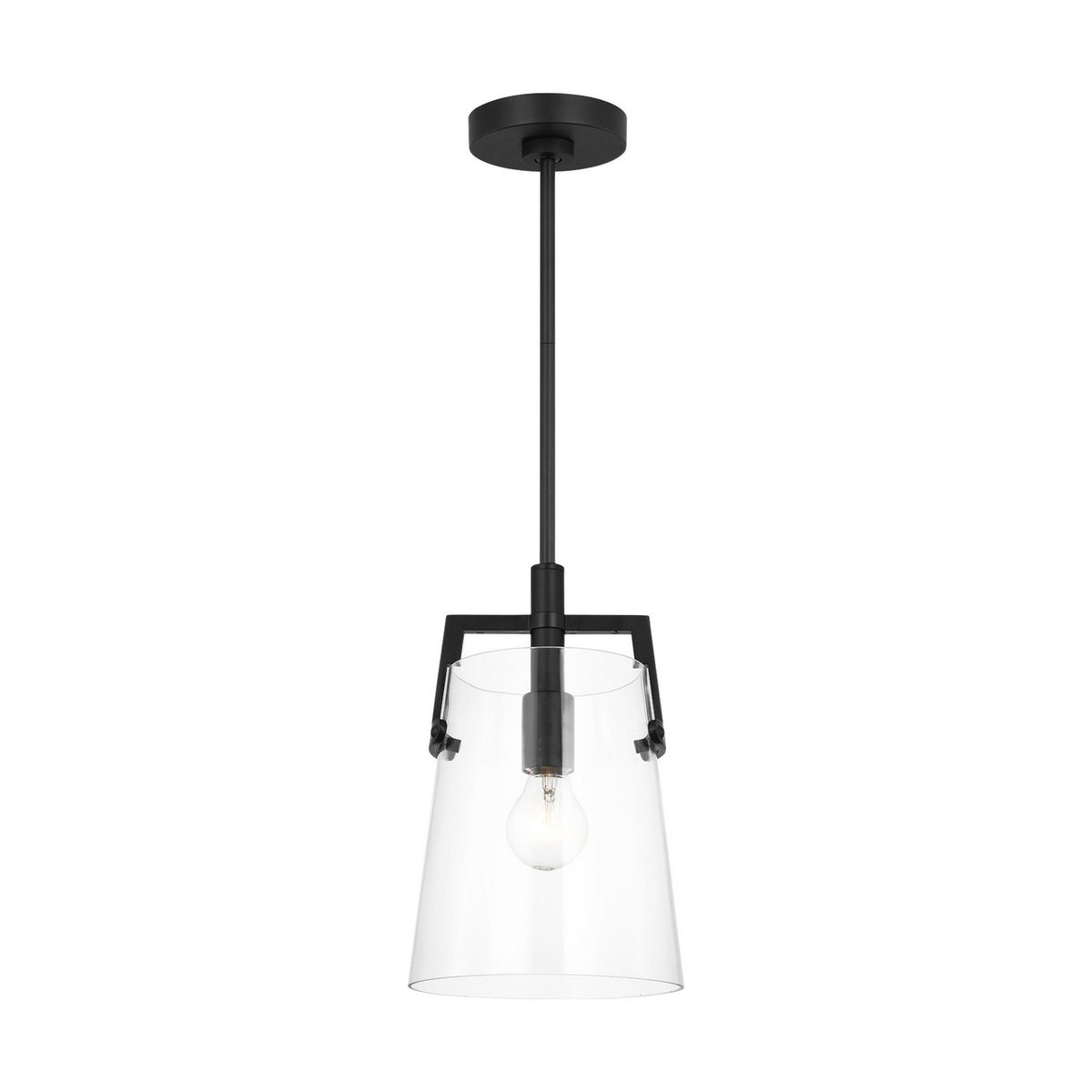 Visual Comfort Studio Canada - DJP1261MBK - One Light Pendant - Crofton - Midnight Black