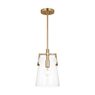 Studio de confort visuel Canada - DJP1261SB - Une lumière Suspension - Crofton - Laiton satiné