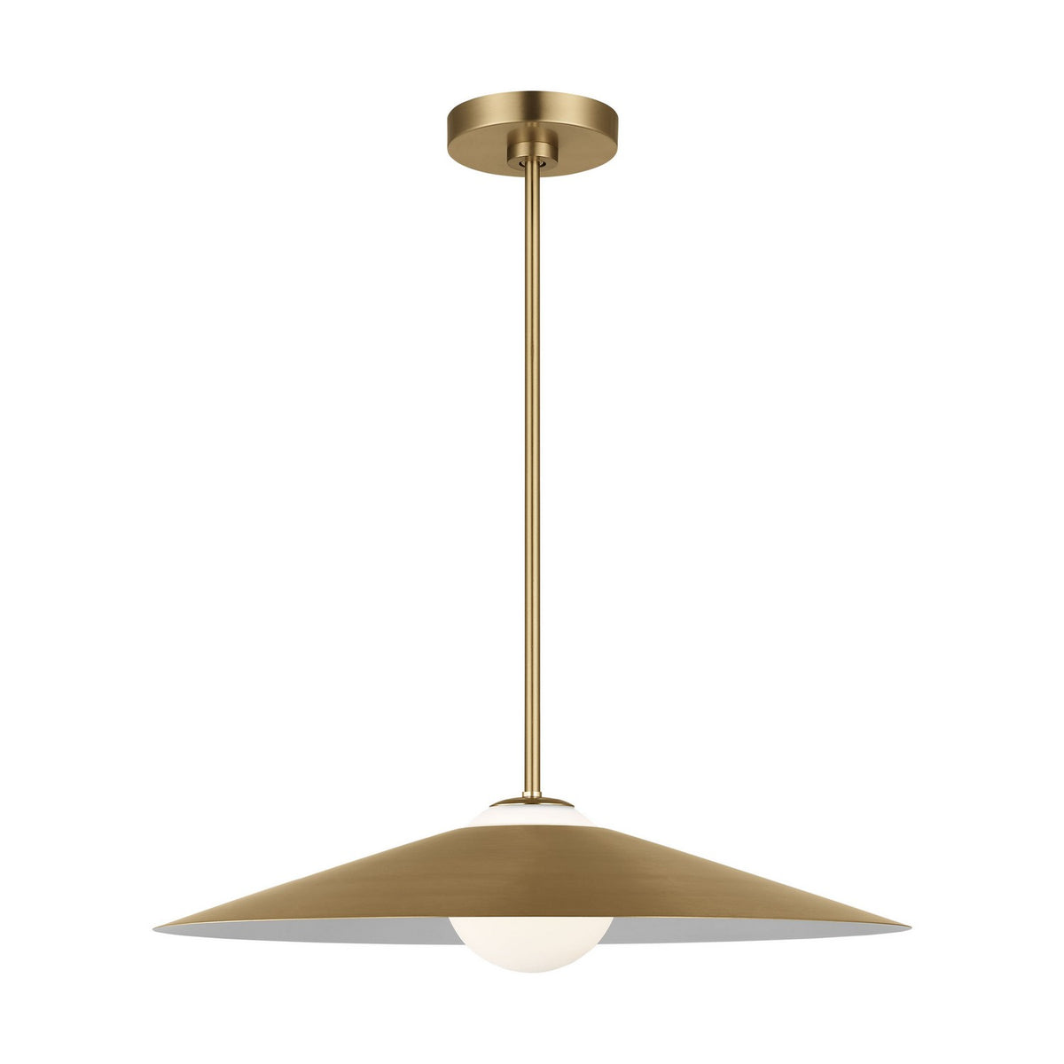 Visual Comfort Studio Canada - DJP1281SB - One Light Pendant - Astra - Satin Brass