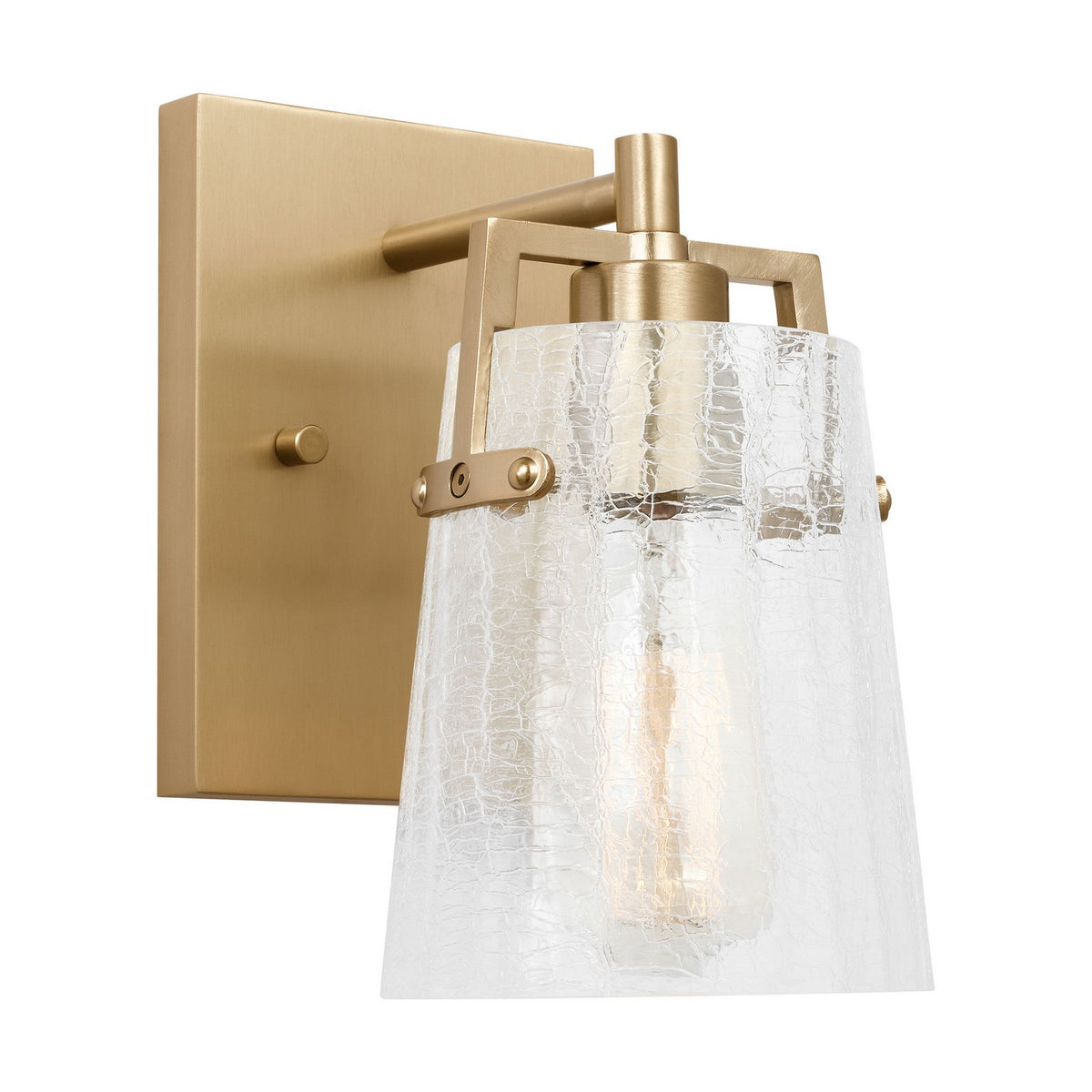 Visual Comfort Studio Canada - DJV1031SBCKG - One Light Wall Sconce - Crofton - Satin Brass