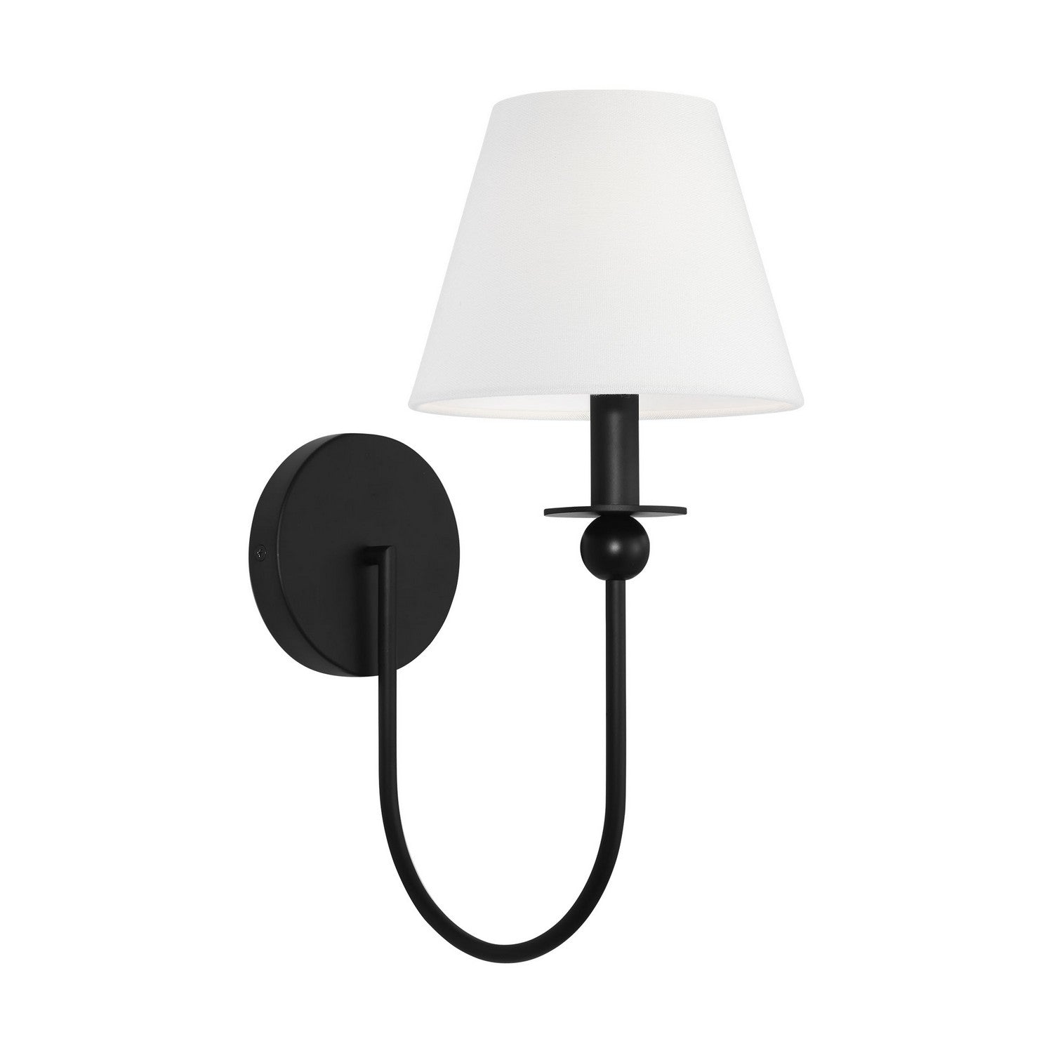 Visual Comfort Studio Canada - DJW1111MBK - One Light Wall Sconce - Elsay - Midnight Black