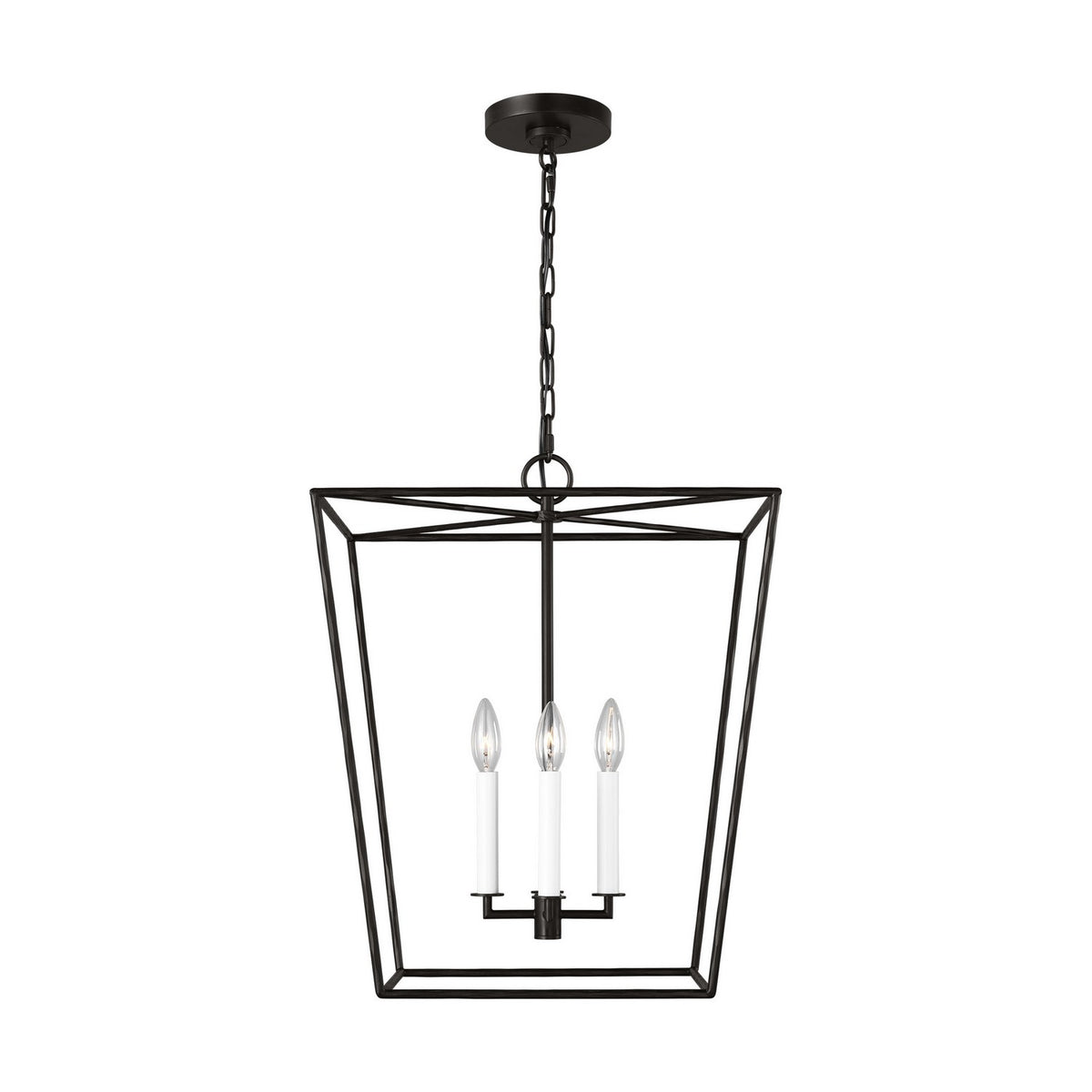 Visual Comfort Studio Canada - EC1344AI - Four Light Lantern - Viota - Aged Iron