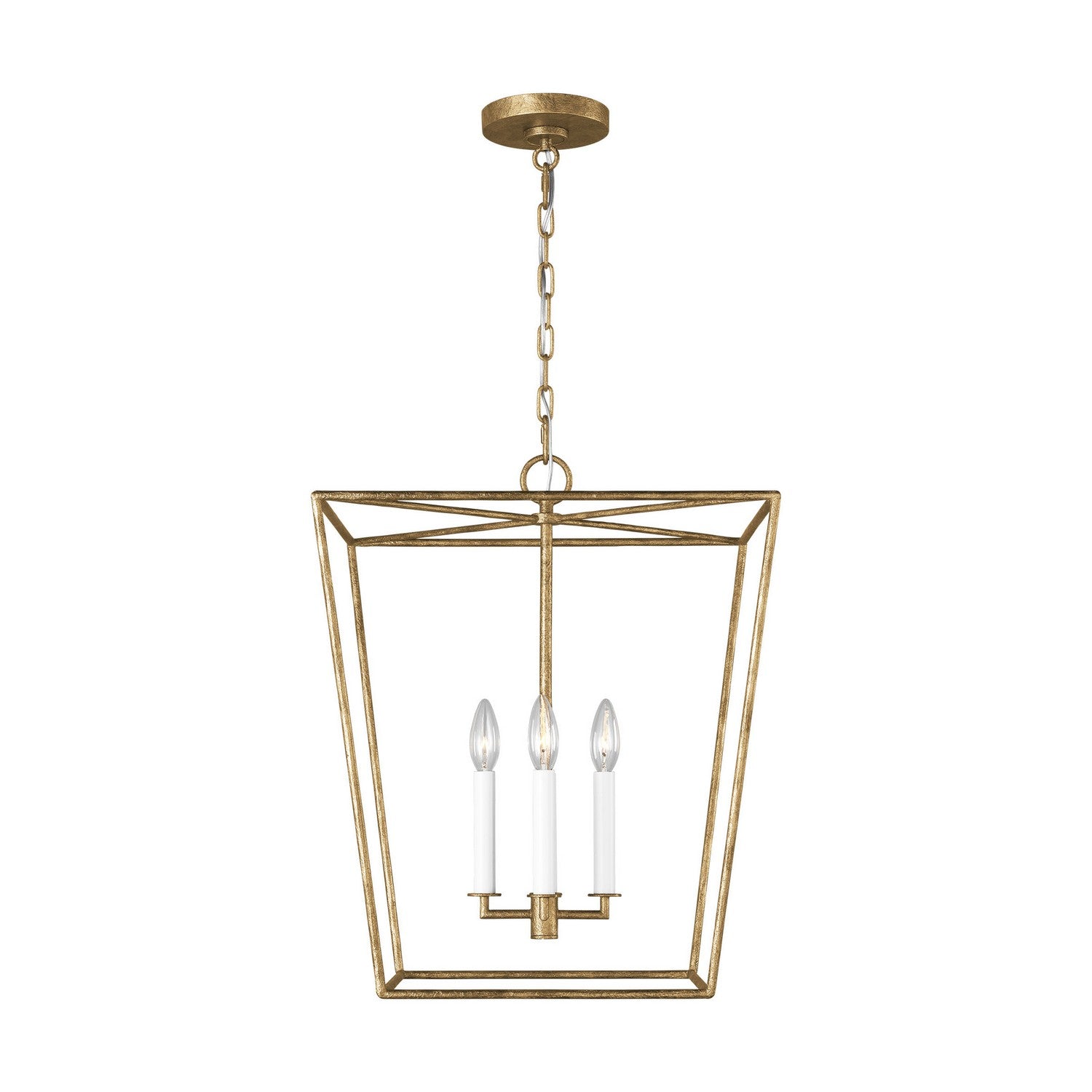 Visual Comfort Studio Canada - EC1344CDG - Four Light Lantern - Viota - Casted Gild