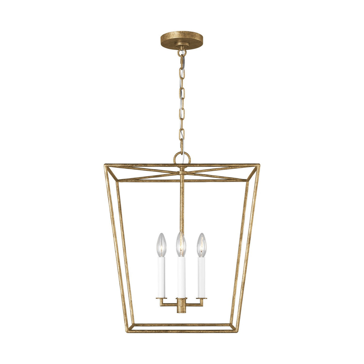 Visual Comfort Studio Canada - EC1344CDG - Four Light Lantern - Viota - Casted Gild
