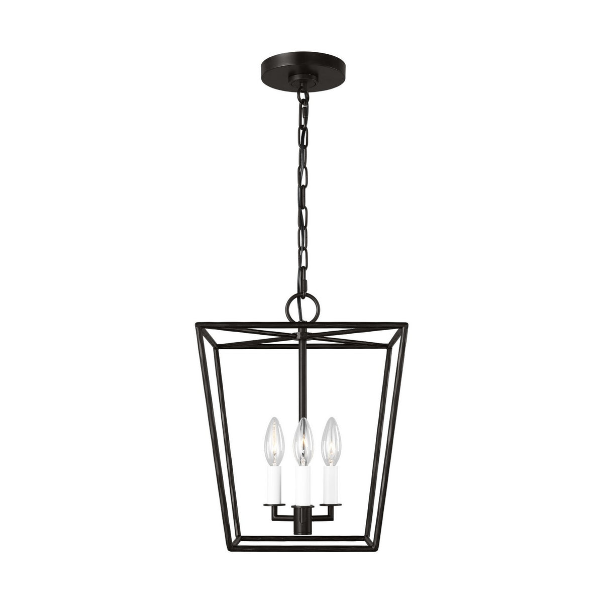Visual Comfort Studio Canada - EC1353AI - Three Light Lantern - Viota - Aged Iron