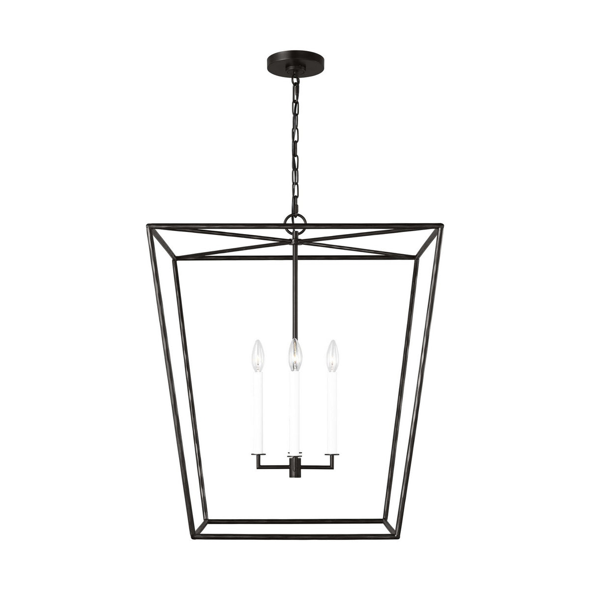 Visual Comfort Studio Canada - EC1364AI - Four Light Lantern - Viota - Aged Iron