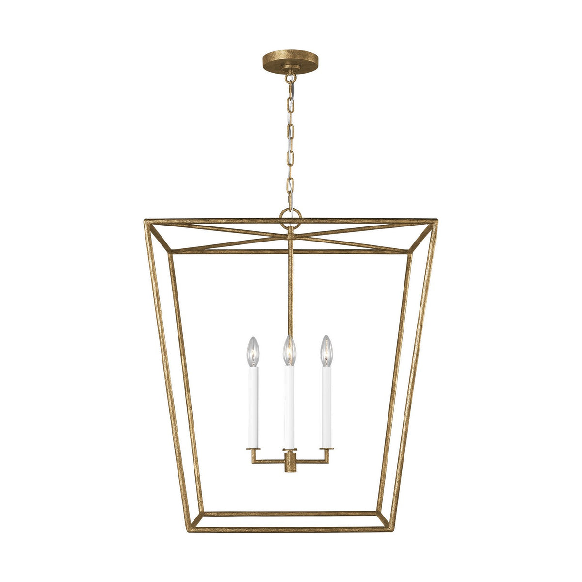 Visual Comfort Studio Canada - EC1364CDG - Four Light Lantern - Viota - Casted Gild