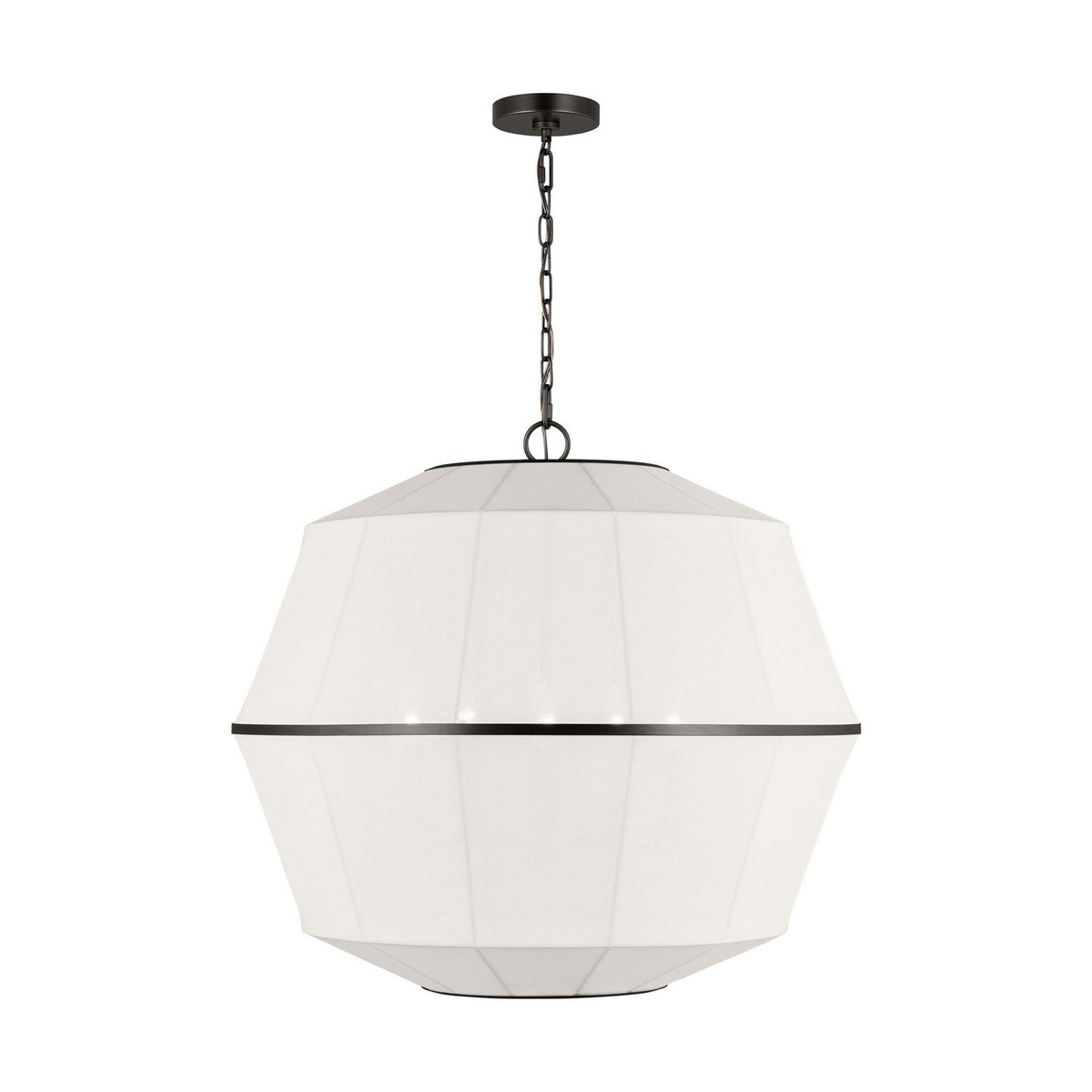 Visual Comfort Studio Canada - EP1475AI - Five Light Chandelier - Hikari - Aged Iron