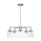 Visual Comfort Studio Canada - GLC1175BS - Five Light Chandelier - Anders - Brushed Nickel