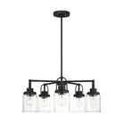 Visual Comfort Studio Canada - GLC1175MBK - Five Light Chandelier - Anders - Midnight Black