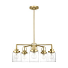 Visual Comfort Studio Canada - GLC1175SB - Five Light Chandelier - Anders - Satin Brass