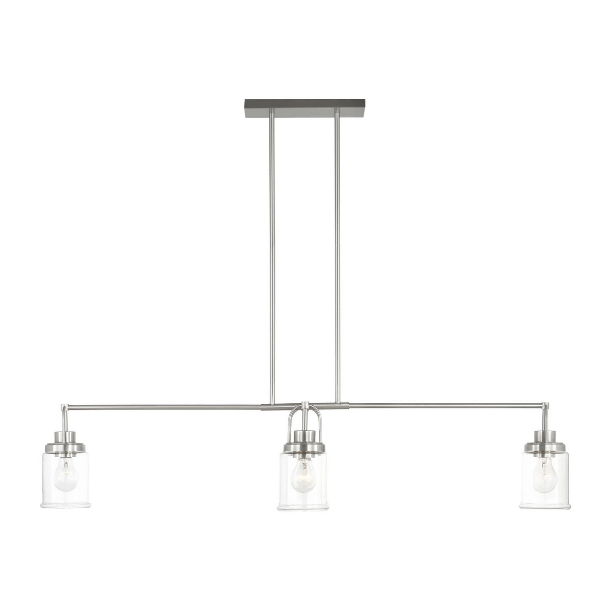 Visual Comfort Studio Canada - GLC1184BS - Four Light Chandelier - Anders - Brushed Nickel