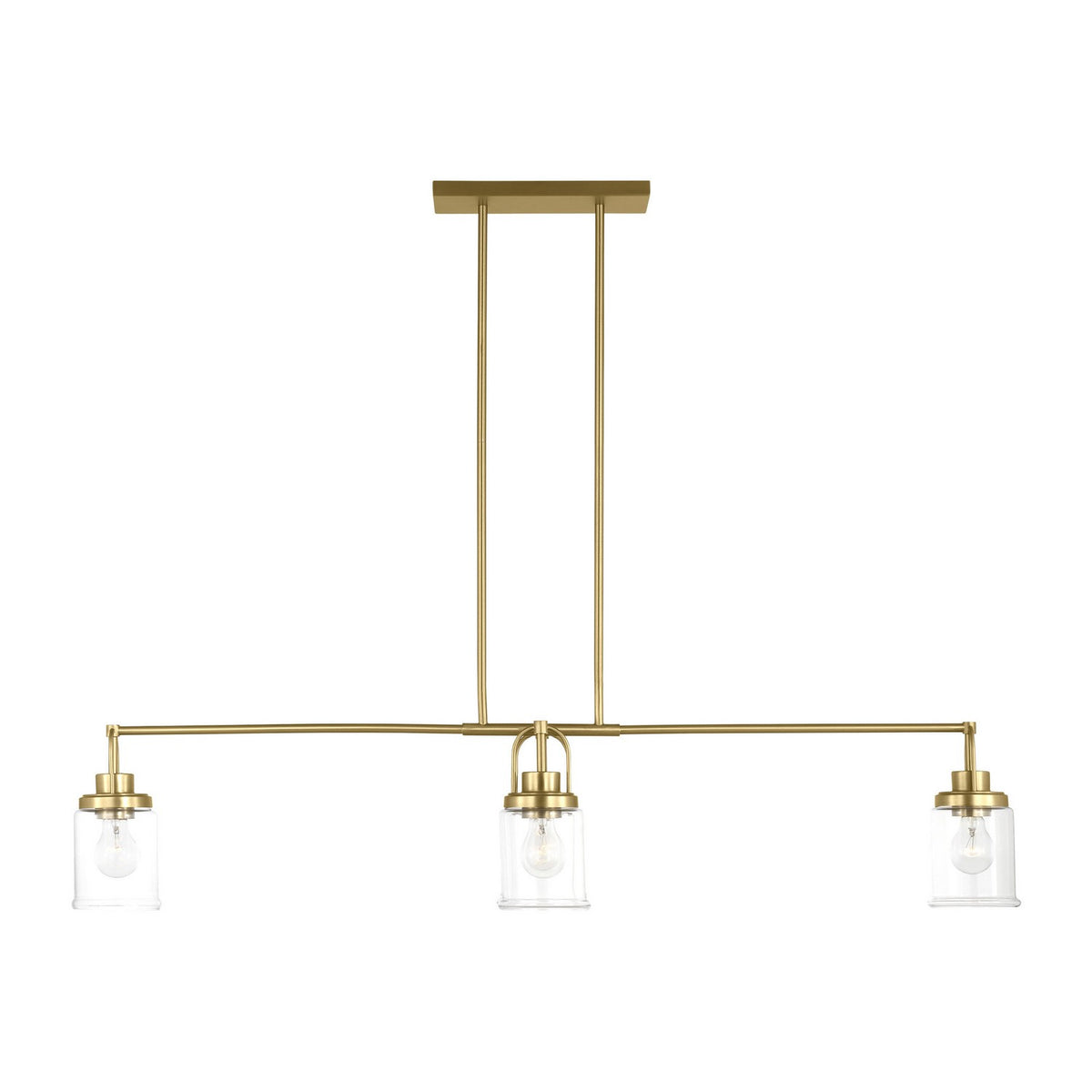 Visual Comfort Studio Canada - GLC1184SB - Four Light Chandelier - Anders - Satin Brass