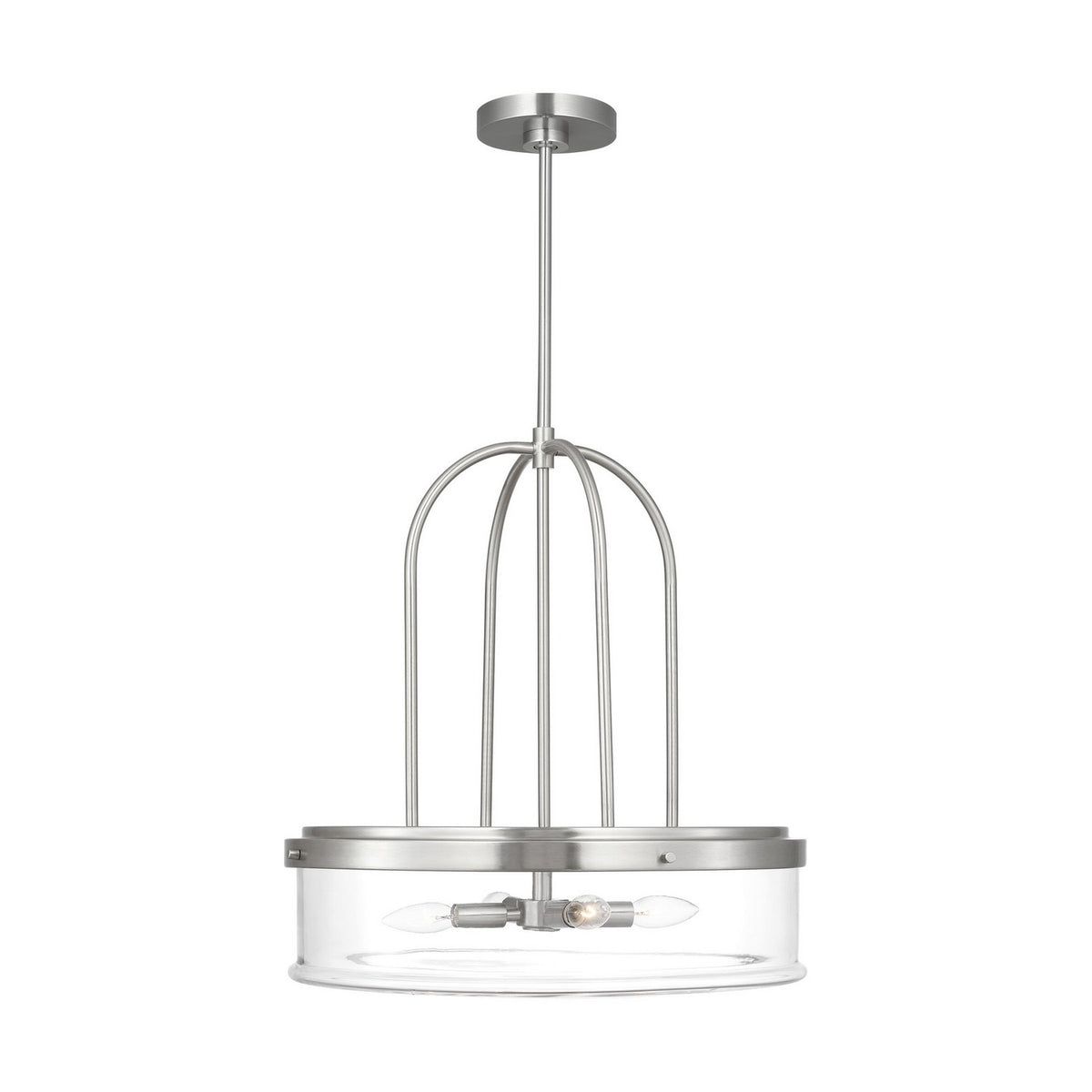 Visual Comfort Studio Canada - GLP1064BS - Four Light Pendant - Anders - Brushed Nickel