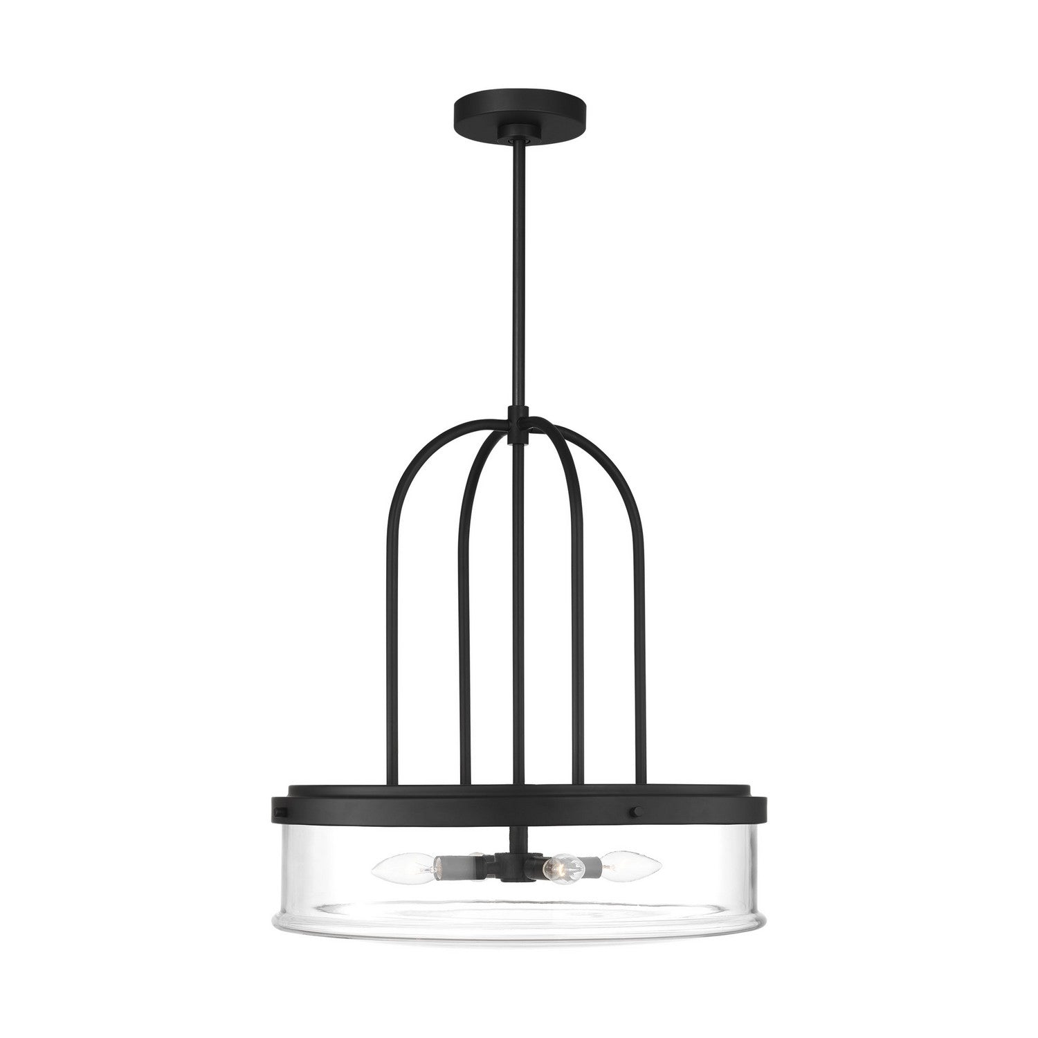 Visual Comfort Studio Canada - GLP1064BS - Four Light Pendant - Anders - Brushed Nickel
