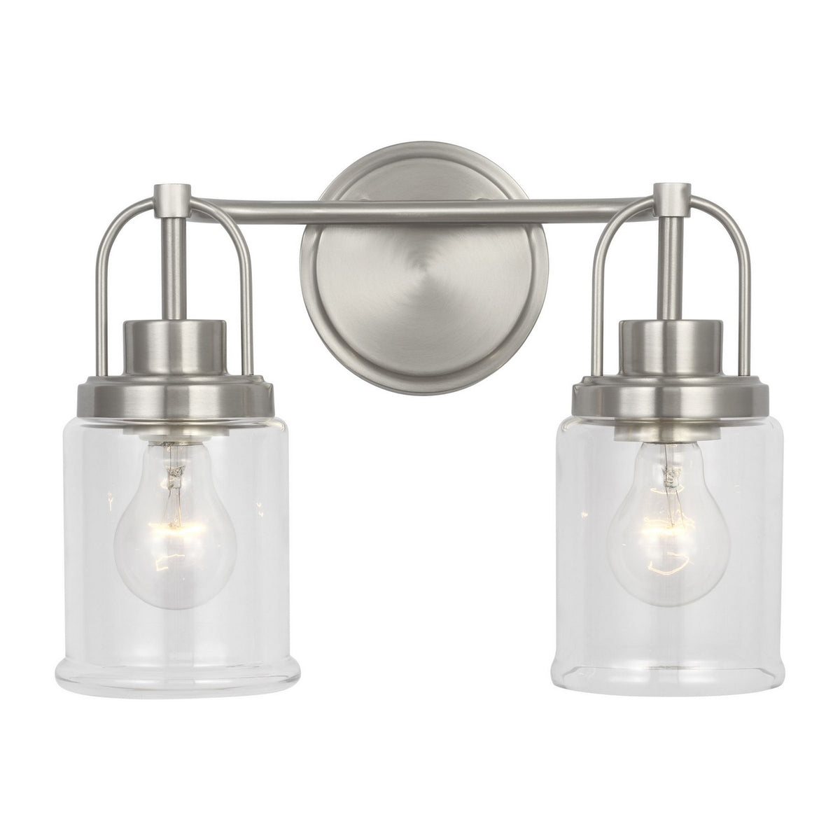 Visual Comfort Studio Canada - GLV1072BS - Two Light Vanity - Anders - Brushed Nickel