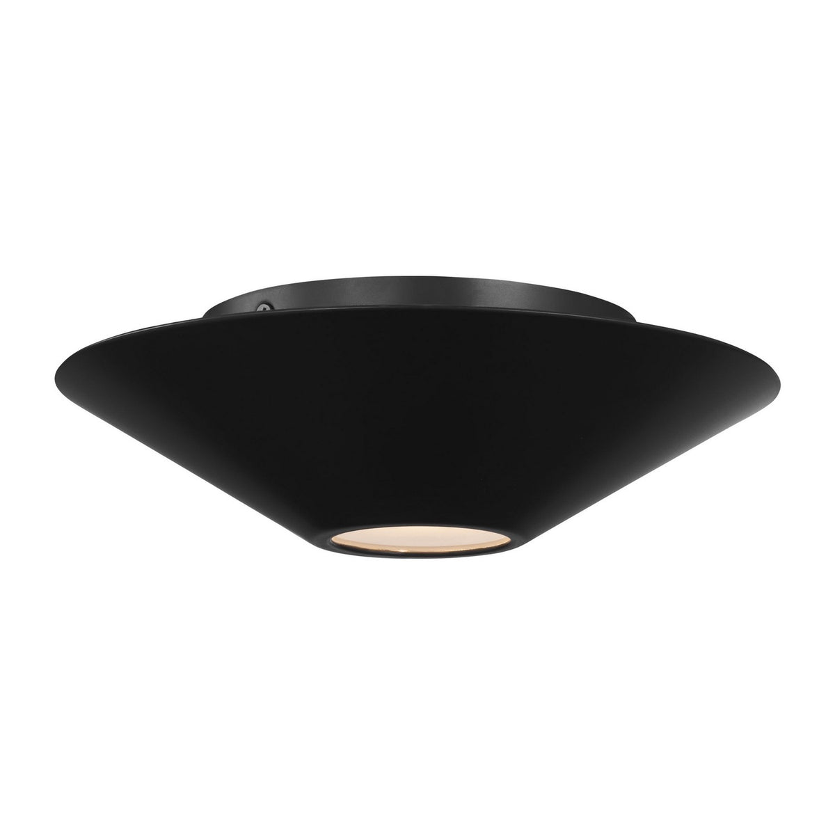 Visual Comfort Studio Canada - KF1121MBK - LED Flush Mount and Sconce - Echo - Midnight Black