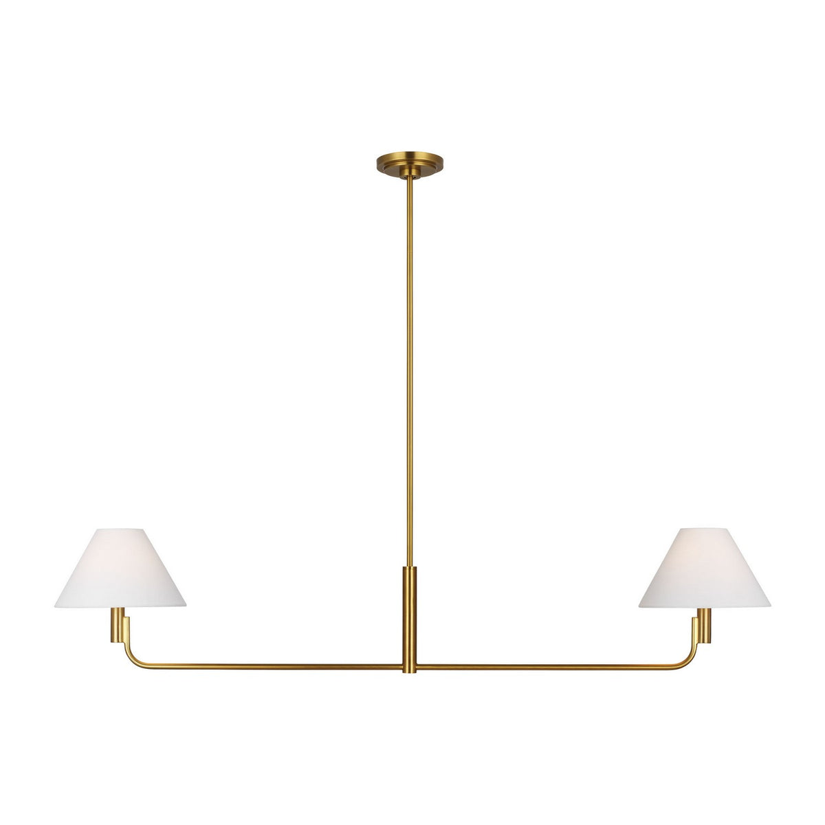 Visual Comfort Studio Canada - SLC1022BBS - Two Light Linear Chandelier - Colfax - Burnished Brass