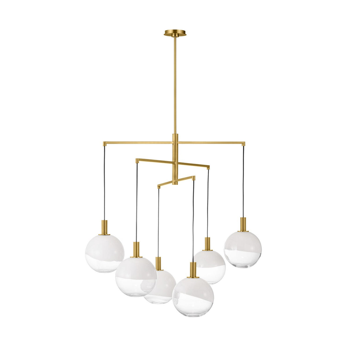 Visual Comfort Studio Canada - SLC1036BBS - Six Light Chandelier - Torian - Burnished Brass