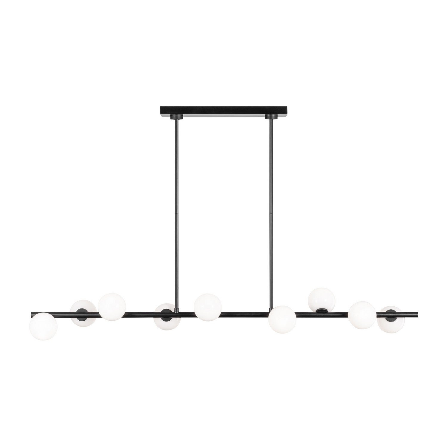Visual Comfort Studio Canada - SLC1059AI - Nine Light Linear Chandelier - Altair - Aged Iron