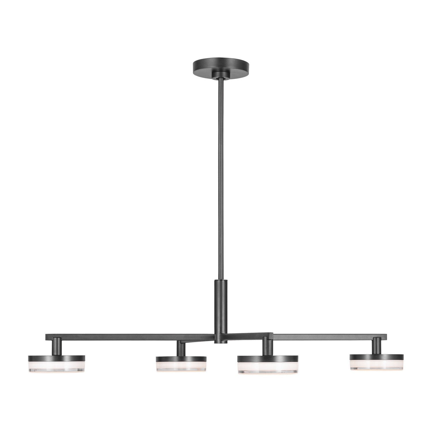 Visual Comfort Studio Canada - SLC1074AI - LED Chandelier - Khan - Aged Iron