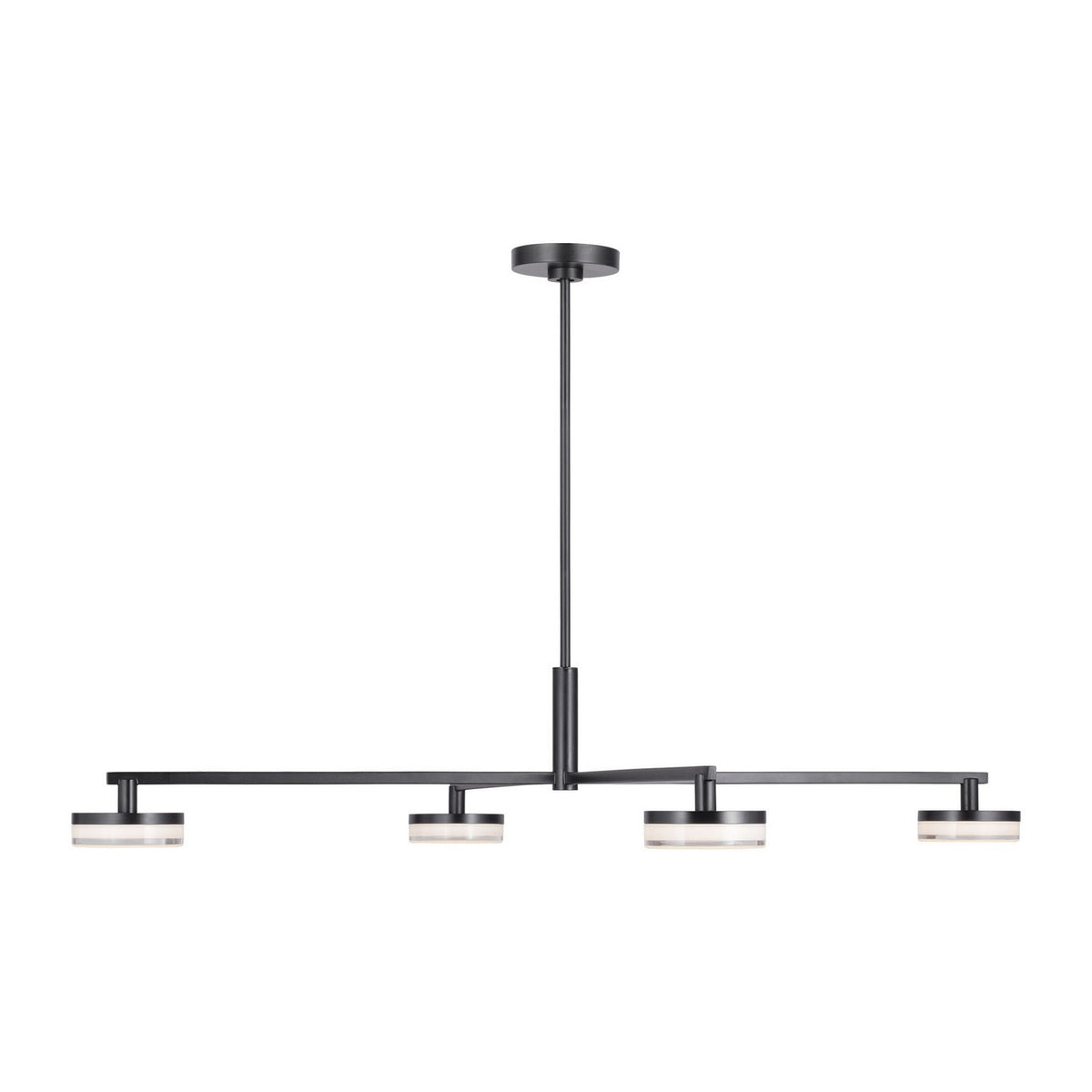 Visual Comfort Studio Canada - SLC1084AI - LED Chandelier - Khan - Aged Iron