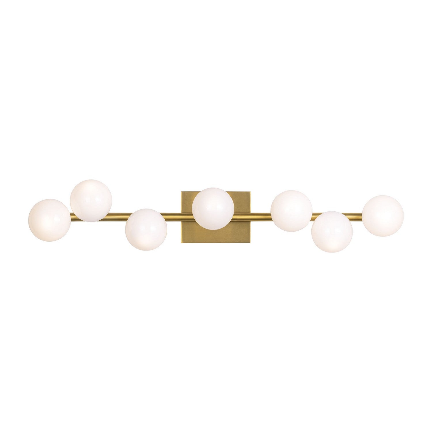 Visual Comfort Studio Canada - SLW1067BBS - Seven Light Vanity - Altair - Burnished Brass