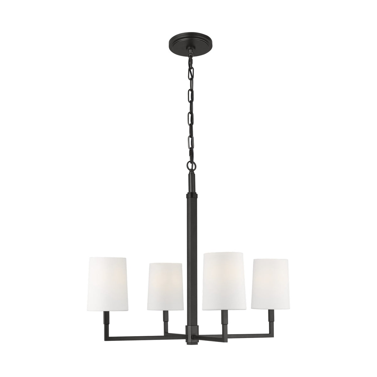 Visual Comfort Studio Canada - TC1194AI - Four Light Chandelier - Danica - Aged Iron