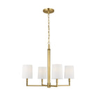 Visual Comfort Studio Canada - TC1194BBS - Four Light Chandelier - Danica - Burnished Brass