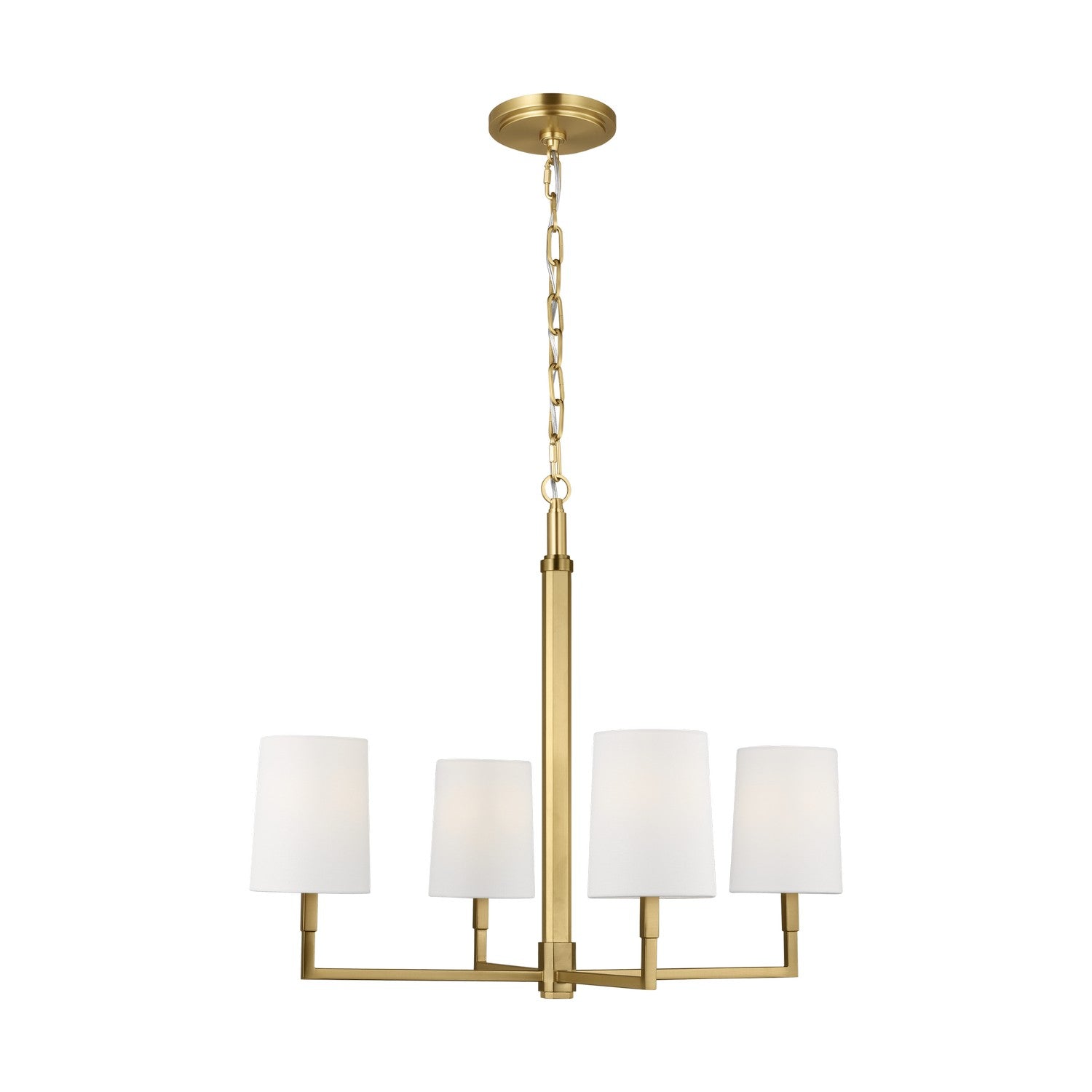 Visual Comfort Studio Canada - TC1194AI - Four Light Chandelier - Danica - Aged Iron