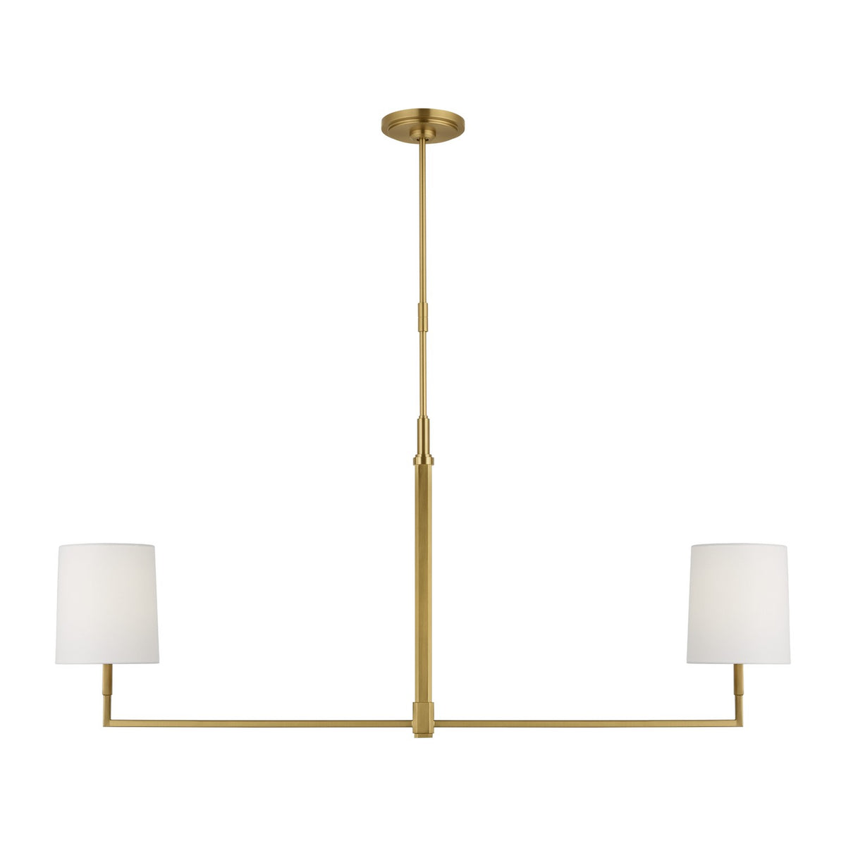 Visual Comfort Studio Canada - TC1212BBS - Two Light Linear Chandelier - Danica - Burnished Brass