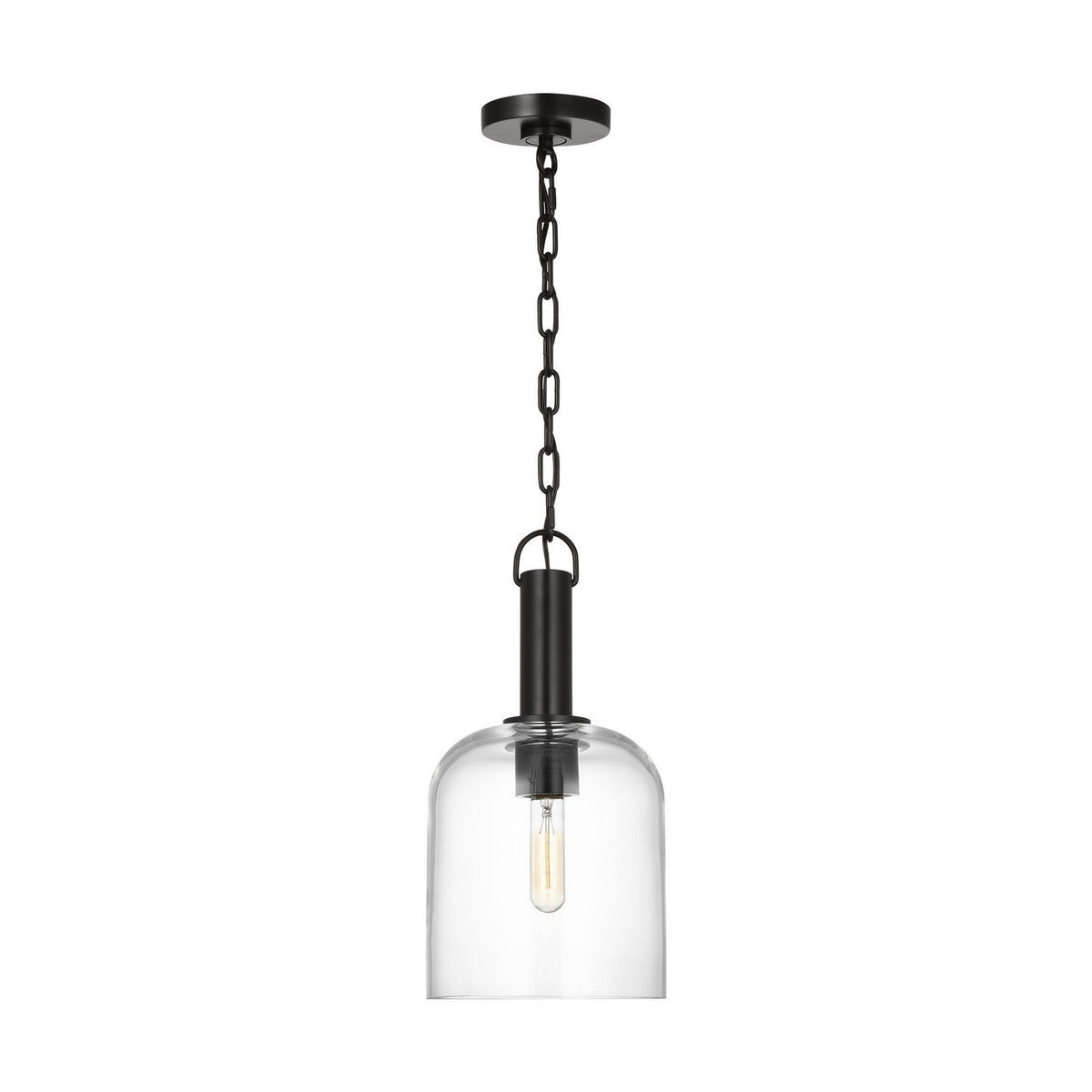 Visual Comfort Studio Canada - TFP1021AI - One Light Pendant - Hartley - Aged Iron