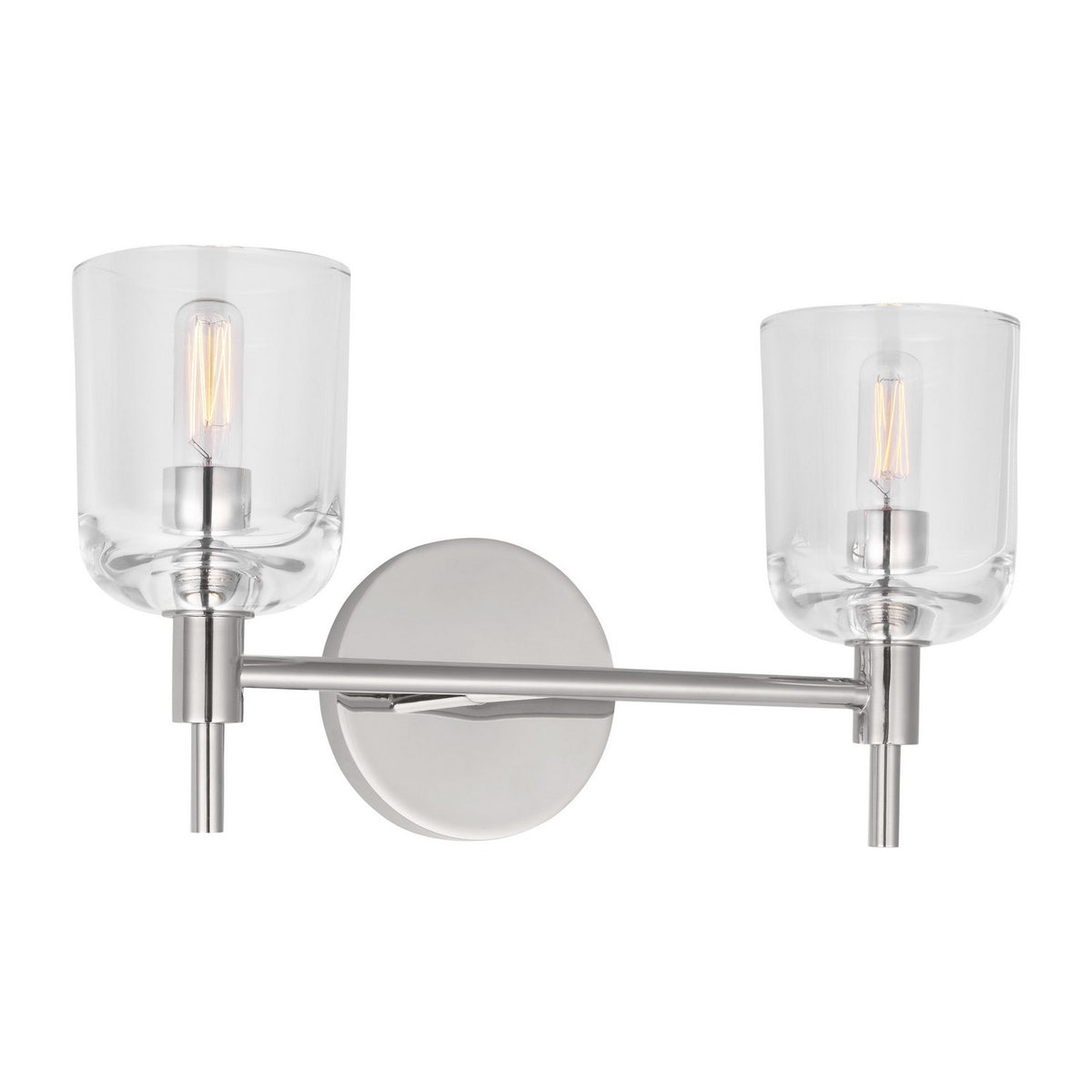 Visual Comfort Studio Canada - TFV1002PN - Two Light Vanity - Hartley - Polished Nickel