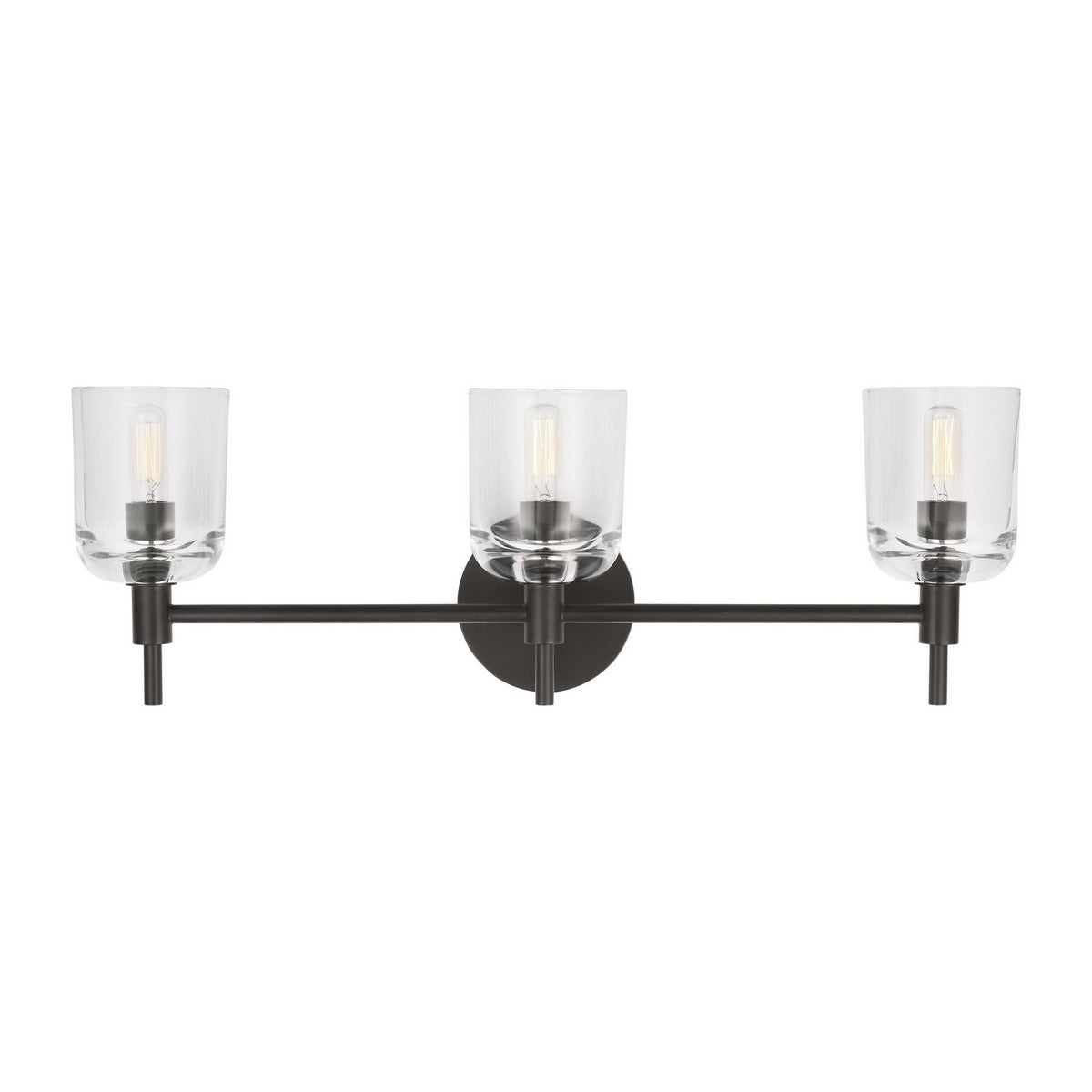 Visual Comfort Studio Canada - TFV1003AI - Three Light Vanity - Hartley - Aged Iron