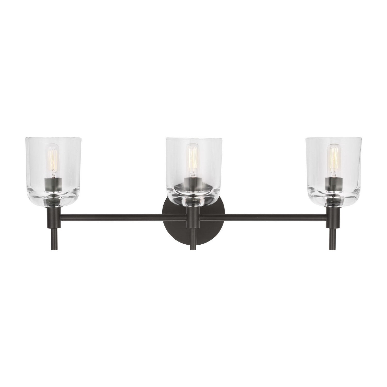 Visual Comfort Studio Canada - TFV1003AI - Three Light Vanity - Hartley - Aged Iron