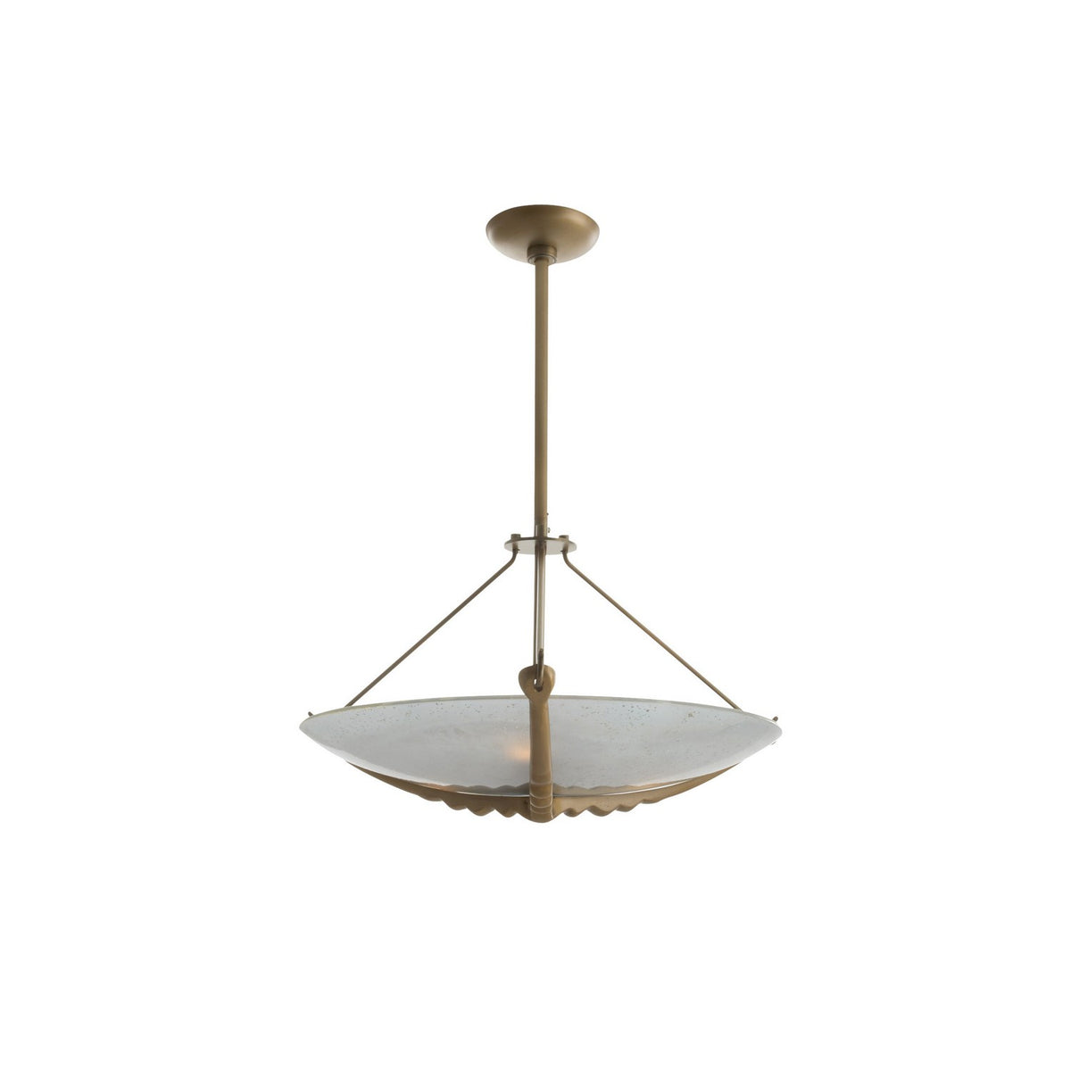 Arteriors - DFI08 - Three Light Semi-Flush Mount - Karlsen - Frosted