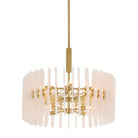 Arteriors - DMC34 - Huit Lumières Suspendu - Klaus - Clair
