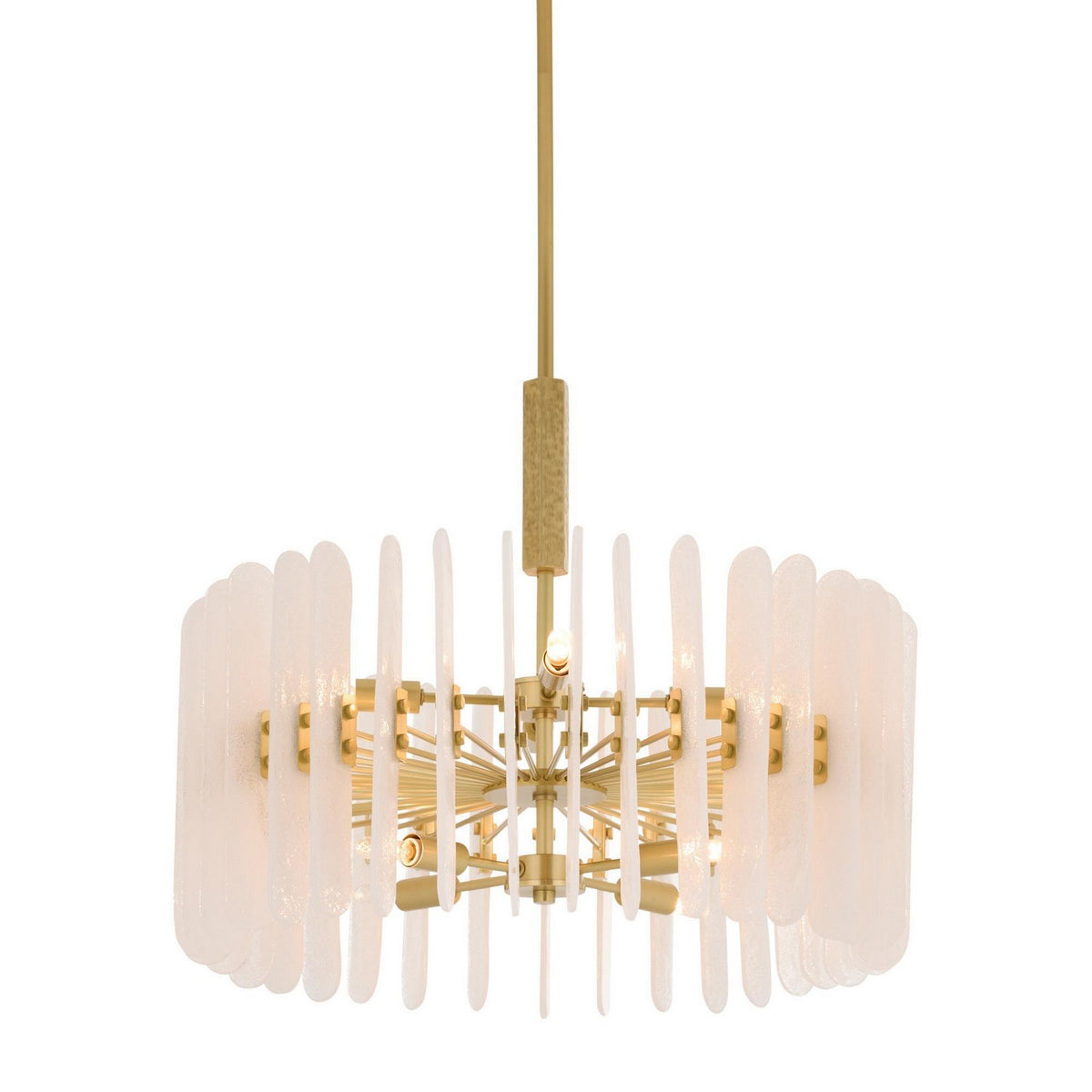 Arteriors - DMC34 - Huit Lumières Suspendu - Klaus - Clair