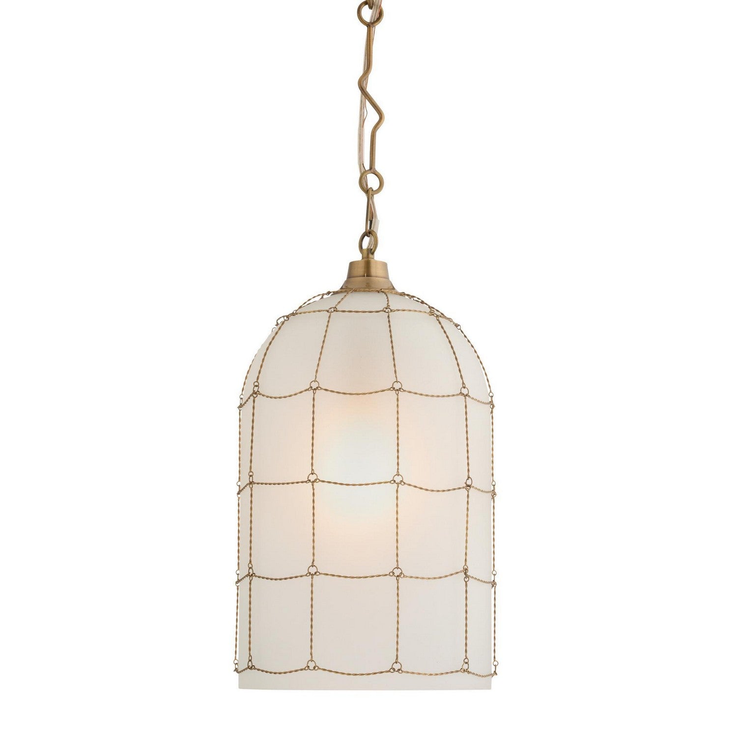 Arteriors - DPI14 - Une lumière Suspension - Jordan - Givré
