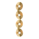 Arteriors - DWC69 - Quatre lumières Murale - Itzia - Laiton antique