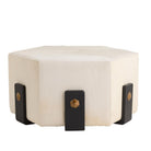 Arteriors - FOI13 - Ottoman - Ivonne - Blanc