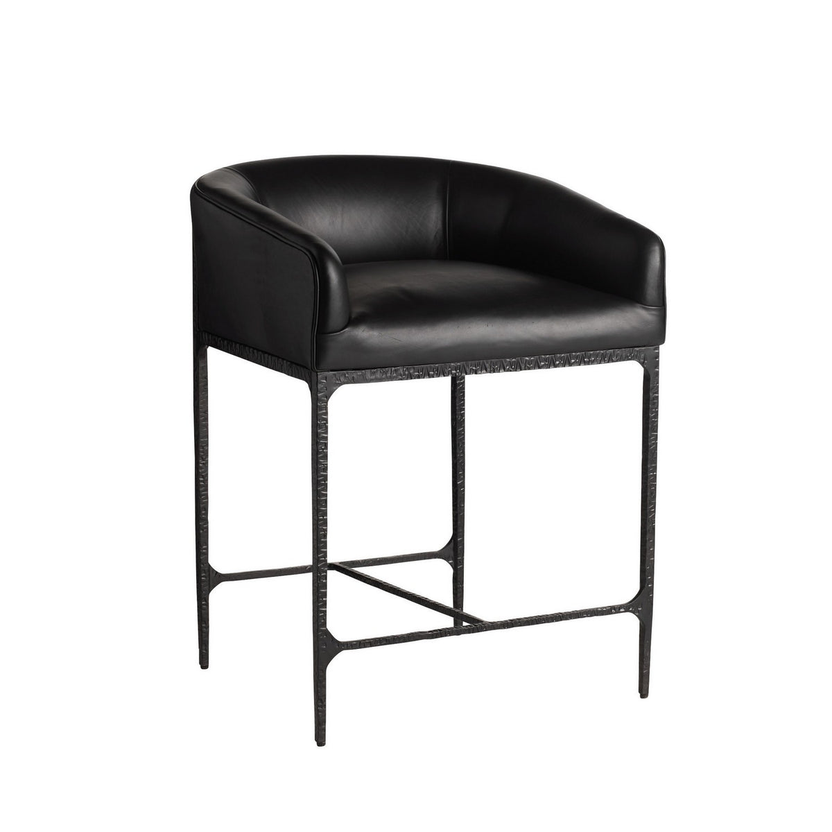 Arteriors - FSI17 - Tabouret de bar - Osbourne - Noir