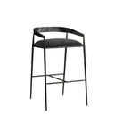 Arteriors FSI22 Ansel Bar Stool in Midnight Grey