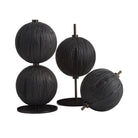 Arteriors - ASC33 - Sculptures, Ensemble de 3 - Kyros - Ébène