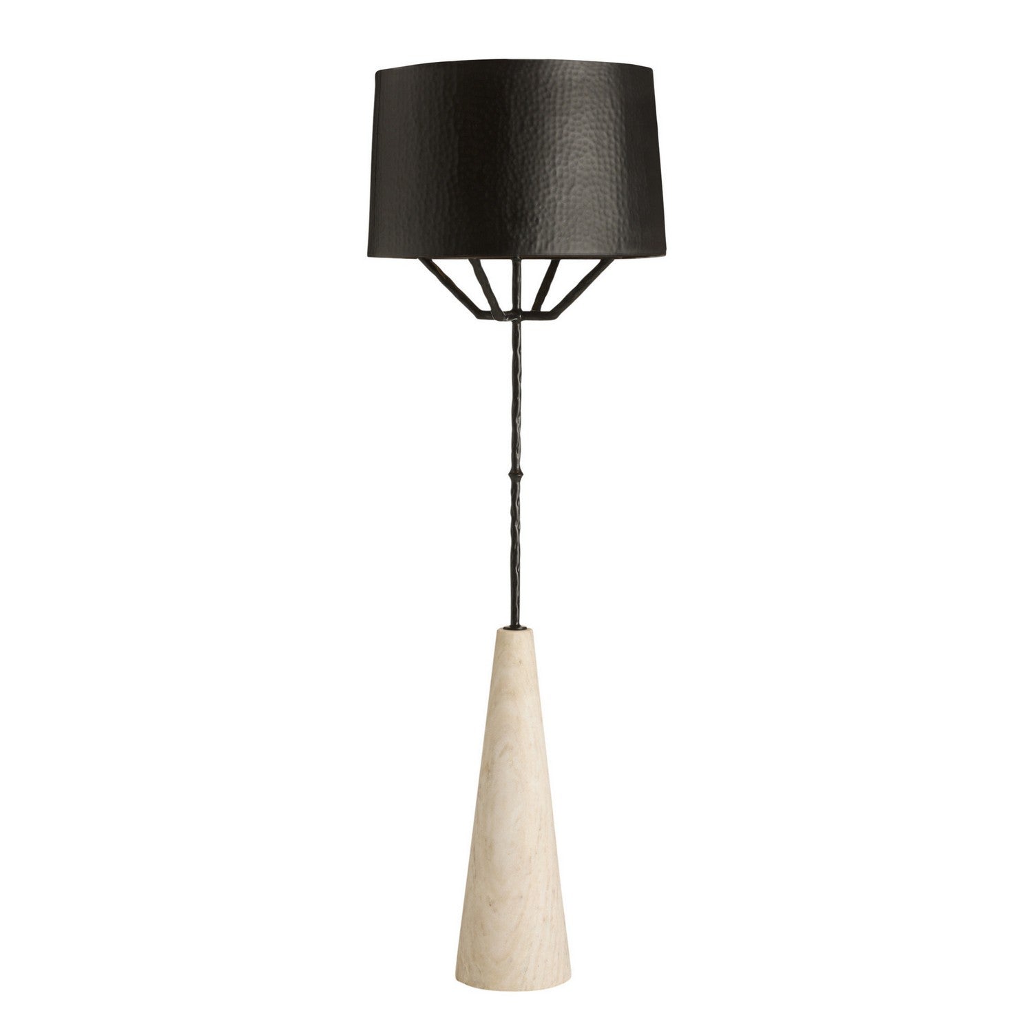 Arteriors - PFI17 - One Light Floor Lamp - Juneau - White