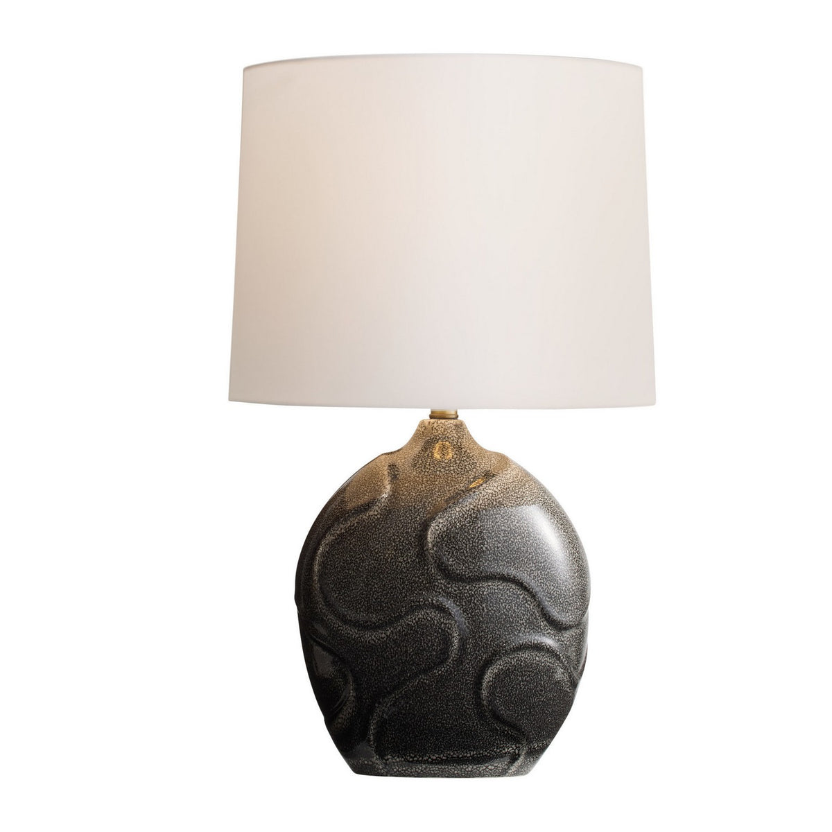Arteriors - PTS22-711 - Une lumière Lampe de table - Ismay - Obsidian Reactive