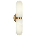 Matteo Canada - S01912AG - Two Light Wall Sconce - Capsula - Aged Gold Brass