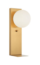 Matteo Canada - S17801AG - One Light Wall Sconce - Stanley - Aged Gold Brass